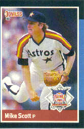 1988 Donruss All-Stars Baseball Cards  040      Mike Scott